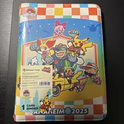 Pokemon World Championships 2025 Anaheim Pokemon Center Padded Zipper Binder - Image 1