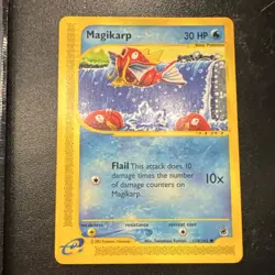 Pokemon Magikarp 118/165 Expedition Base Set Common Regular English 2002 30 HP - Image 1
