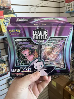 Pokemon TCG: League Battle Deck Mew VMAX Fusion Strike Factory Sealed - Image 1