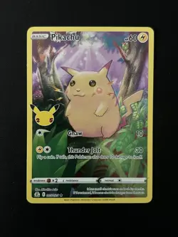 Pikachu 005/025 Holo Rare Pokemon Celebrations - NM/M - Image 1