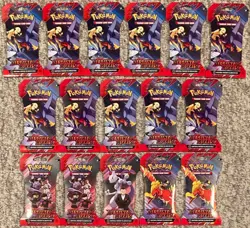 Pokemon TCG Destined Rivals Sleeved Booster Pack Lot of 16 - Factory Sealed 🔮 - Image 1