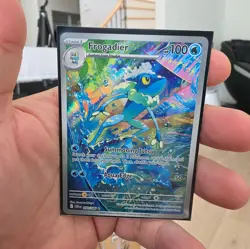 Pokemon TCG Frogadier Illustration Rare Full Art Holo 089/086 Chaos Rising EN - Image 1