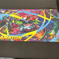 Pokemon 2025 Mega Venusaur Exclusive League Cup Champion Playmat - Image 1