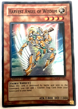 YuGiOh! - Harvest Angel of Wisdom - Limited Edition Super Rare - Image 1