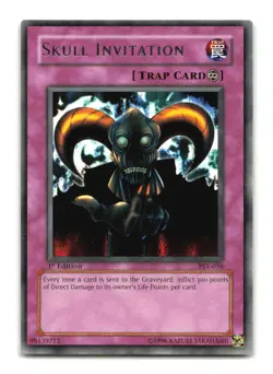 Skull Invitation - PSV-056 1st Edition Rare - YuGiOh-LP - Image 1