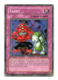Taunt - SOD-EN049 1st Edition - YuGiOh-LP - Image 1