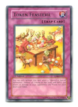 Token Feastevil - TLM-EN057 1st Edition Rare - YuGiOh-LP - Image 1