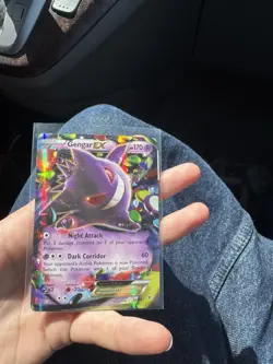 Pokemon Gengar EX Holo Ultra Rare TCG Card 34/119 Phantom Forces - Image 2