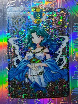 Card Goddess Anime Sailor Moon Mercury Mars Jupiter Venus Sexy Holo Oil - Image 1