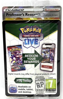 Professor's Research Juniper - SWSH152 Pokemon TCG Promo Card + 3 holos 060/072 - Image 2