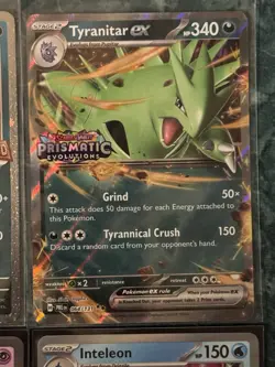 POKEMON PRISMATIC MEGA EVOLUTIONS STAMPED ALAKAZAM MEGA ABSOL EX +MORE CARD LOT - Image 5
