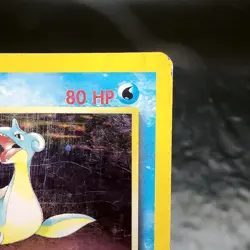 Lapras Fossil Holo Rare 10/62 Unlimited Pokemon TCG Card WOTC 1999 MP ⭐ - Image 4