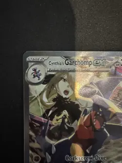 Pokemon Cynthia's Garchomp EX Trading Card Holo Rare 330 HP - Image 2