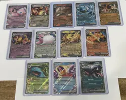 Pokemon 151 12/12 EXs- 12 Card Lot! NM - Image 1