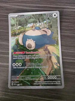 Snorlax 051 Sv: Scarlet & Violet Promo Pokemon Card Holo - MP Crease - Image 1
