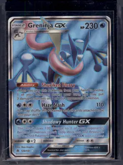 Greninja GX #120/131 PokÃ©mon TCG 2018 Sun & Moon Ultra Rare Holo Card - Image 1
