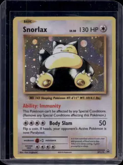 Snorlax XY179 Pokemon TCG 2016 XY Promo Holo Rare Card - Image 1