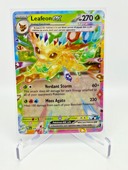 2025 Pokemon SV Prismatic Evolutions Leafeon ex Promos #006/131 - Image 1