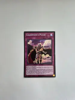 Yugioh: BOL Glorious Gallery - Champion's Pulse (Secret Rare) - BLGG-EN035 - Image 1