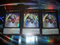 3x Tiras, Keeper of Genesis 1st Edition Secret Rare BLGG-EN094 Yu-Gi-Oh! - Image 1