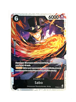Sabo PRB02-014 SR Super Rare Foil ONE PIECE TCG PRB02 The Best Vol 2 EN NM/M - Image 1