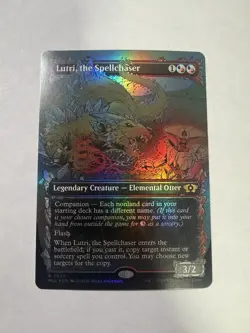 1x Lutri Spellchaser Borderless Foil NM - EDH UNBAN MTG MUL Magic x1 - Image 1