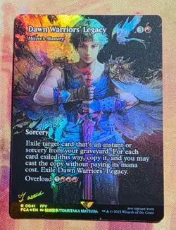 Dawn Warriors' Legacy - Mizzix's Mastery (Showcase) (Foil) MTG Final Fantasy NM - Image 1