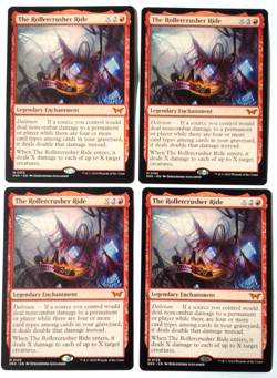 4x The Rollercrusher Ride (0155) - Duskmourn: House of Horror (DSK)- EN - M 0155 - Image 1