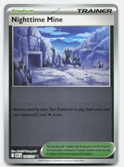 Nighttime Mine Reverse Holo 197/217 Uncommon Ascended Heroes Pokemon Near Mint - Image 1