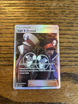 INGO & EMMET 176/181 ULTRA RARE TEAM UP POKEMON NEAR MINT - Image 1