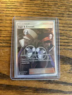 INGO & EMMET 176/181 ULTRA RARE TEAM UP POKEMON NEAR MINT - Image 3