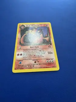 Pokemon TCG - Dark Charizard 21/82 Non-Holo Team Rocket LP - Image 2