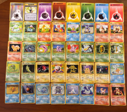Base Set Normal (non Holo) Complete Set 86/86 Japanese Pokemon TCG - Image 1