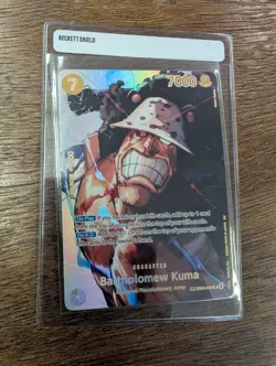 One Piece OP16 THE TIME OF BATTLE Bartholomew Kuma SP EB04-054 R English NM - Image 1
