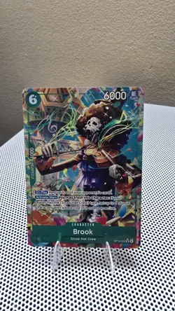 One Piece Card Game | Brook OP15-032 SR ALT ART OP15 | English | NM/M - Image 1