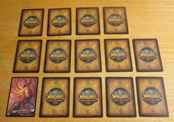 2007 World of Warcraft Fires of Outland TCG Lot of 14 DIFFERENT Trading Cards - Image 2