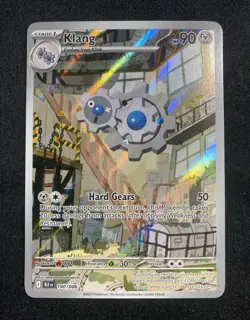 Klang 140/086 Sv: Black Bolt Illustration Rare (IR) Pokemon Card - Image 1
