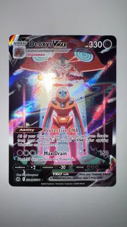 Deoxys VMAX GG45/GG70 Ultra Rare - Pokemon Card TCG: Crown Zenith - Near Mint - Image 2