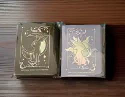 Espeon & Umbreon Pokemon Center Celestial Card Sleeves - New/Sealed - Image 1
