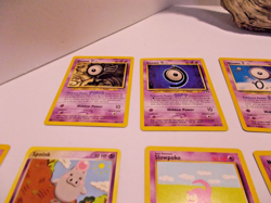 Vtg Pokemon Card Lot of 15 Cards Unknowns, Spoink, Girafarig, Drowzee - Lot #50 - Image 3