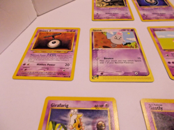 Vtg Pokemon Card Lot of 15 Cards Unknowns, Spoink, Girafarig, Drowzee - Lot #50 - Image 5