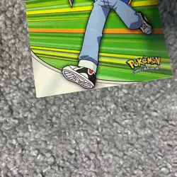 Pokemon Topps Ash Ketchum Non Foil Card HV1 Played - Image 5