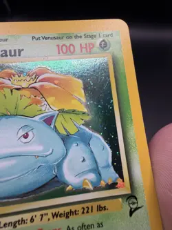 Pokemon Card Venusaur Base Set 2 18/130 Holo Rare - Image 4