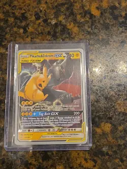 Pokemon TCG Pikachu & Zekrom GX 33/181 World Championship Decks 2019 Card - Image 1