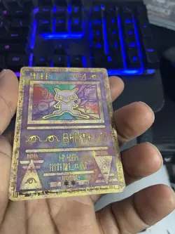 Nintendo Pokemon TCG Ancient Mew Holo Promo Card #1 English Mew - Image 3