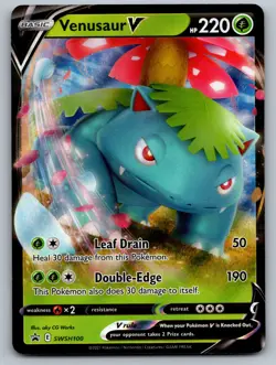Venusaur V - SWSH100 SWSH: Sword & Shield Promo Cards 2019 - Image 1