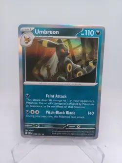 Umbreon Holo Rare SV: Prismatic Evolutions 059/131 NM Pokemon TCG Card - Image 1