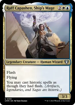NM - Raff Capashen, Ship's Mage [CMM - 351] Commander Masters - Image 1