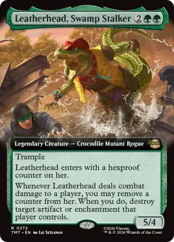 Leatherhead, Swamp Stalker (Extended Art) [Teenage Mutant Ninja Turtles] Foil N - Image 1