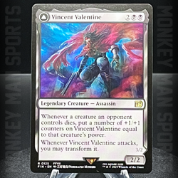 Magic MTG Final Fantasy - Vincent Valentine / Galian Beast - FIN R 0125 MINT - Image 1